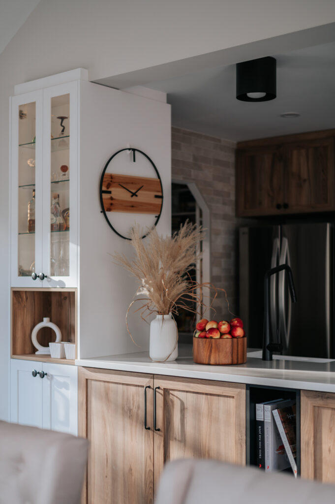 cuisine farmhouse blanc et bois