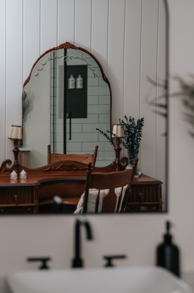 salle de bain chaleureuse