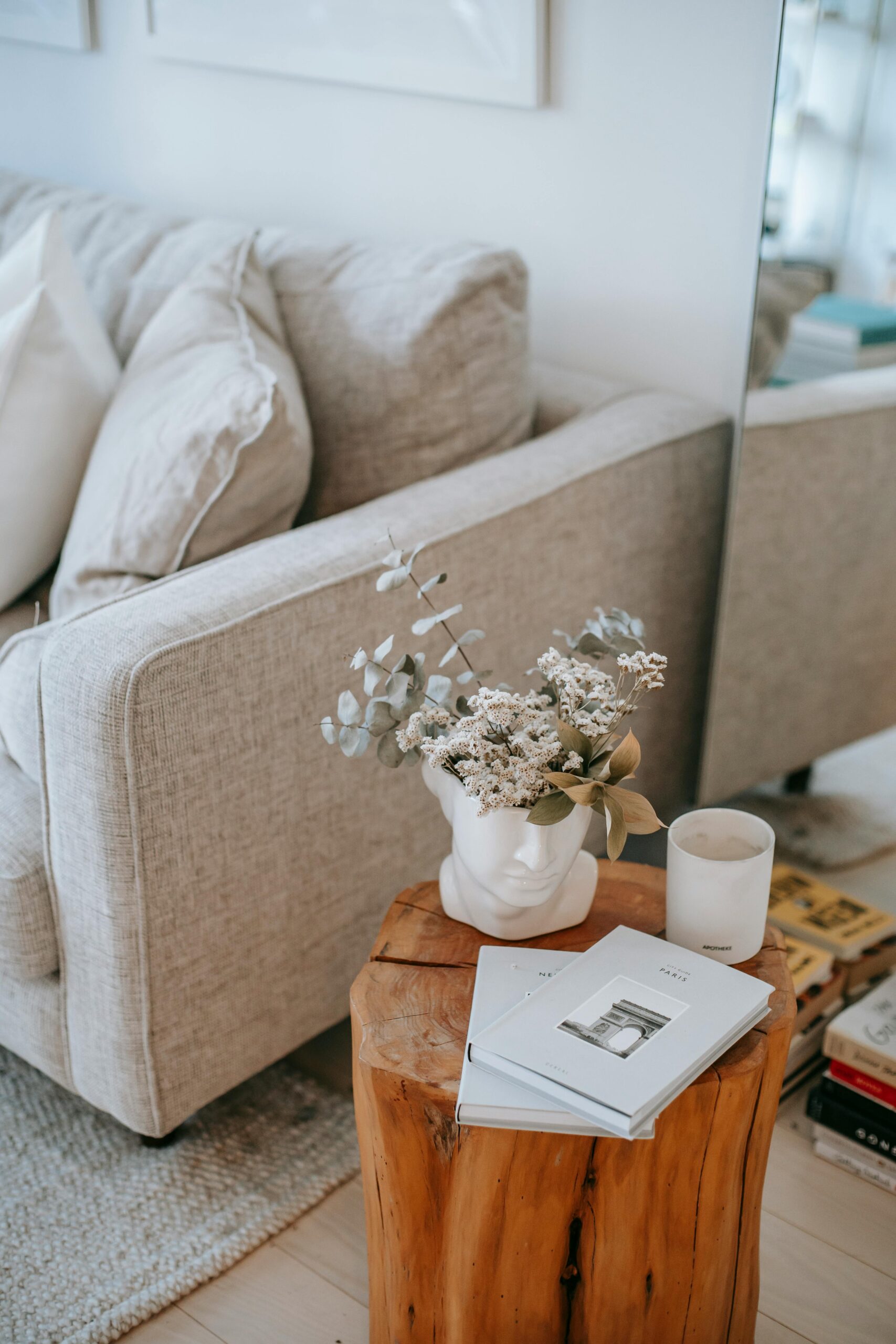 deco de salon beige